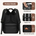 thumbnail image 2 of Maelstrom Diaper Bag Backpack,29L-45L Expandable Large Baby Bag for 2 Kids/Twins Baby Stuff, with Removable Cross Body Bottle Bag for Mom/Dad,Stylish Nappy Bag Gift for Boys/Girl-Black, 2 of 15