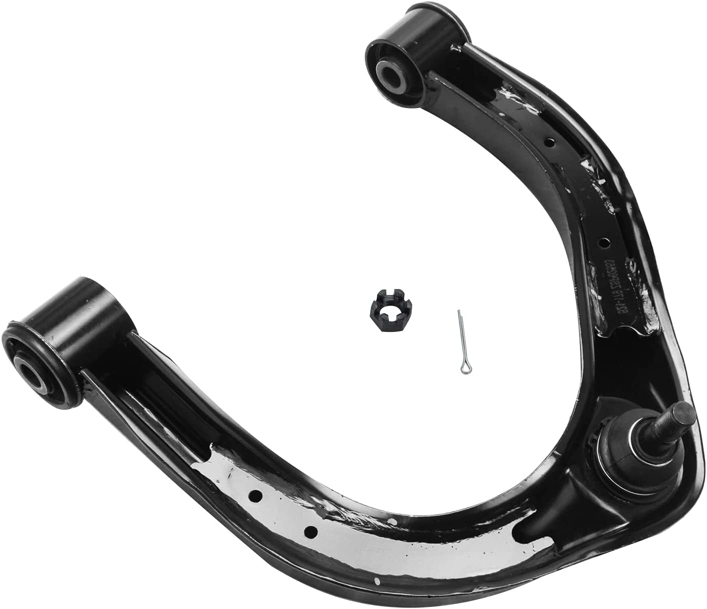 Detroit Axle - Front Right Upper Control Arm w/Ball Joint Replacement for Nissan Pathfinder Armada Titan Infiniti QX56 QX80 Fits select: 2004-2008 NISSAN TITAN XE/SE/LE, 2017 NISSAN ARMADA PLATINUM