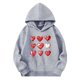 thumbnail image 3 of Sudaderas con capucha para niños y niñas, sudaderas casuales de manga larga, lindas sudaderas de gran tamaño con bolsillo de polar, chaquetas para niñas, 3 of 4