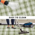 thumbnail image 4 of Sage Green Plaid Outdoor Rug 3x5 Ft, Non Slip Washable Area Rug, Modern Art Checkered Farmhouse Patio Rugs Carpet Runner, Large Floor Mat for Indoor/Outdoor Deck Porch Camping, 4 of 8