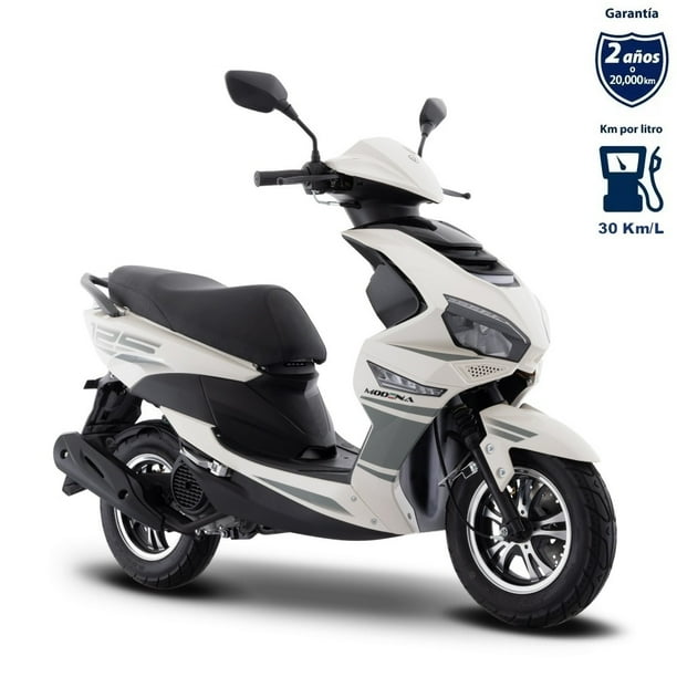 Motoneta Italika MODENA 125 BLANCO GRIS Bodega Aurrera en línea