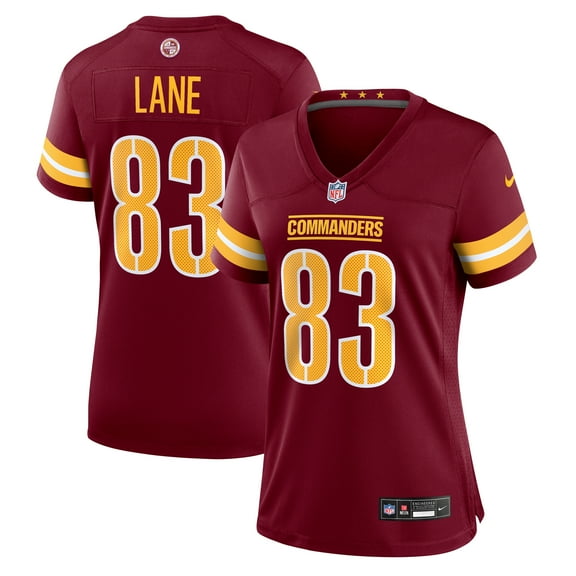 Women's Nike Jaylin Lane Burgundy Washington Commanders Team Game Jersey