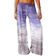 thumbnail image 1 of Fitness Yoga Pants For Women High Waist Gradient Bootcut For Exercise Fitness Outside ClothingPurpleS, 1 of 1