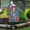 thumbnail image 6 of GZHJMY Skeleton Guitar Player Garden Flag 12 x 18 Inch Vertical Double Sided Welcome Yard Garden Flag Seasonal Holiday Outdoor Decorative Flag for Patio Lawn Home Decor Farmhous Yard Flags, 6 of 6