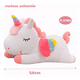 thumbnail image 4 of 50cmunicornio Pony De Peluche Arcoiris Tipo Pegaso Almohada blanco, 4 of 4