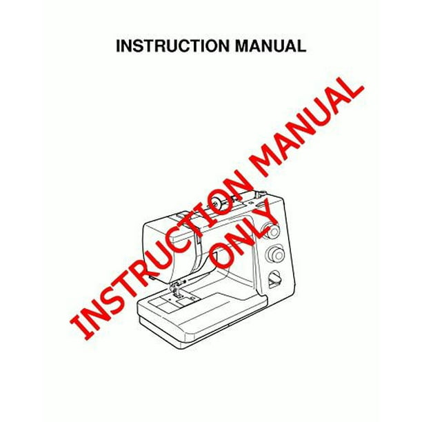 Janome Spare Part Magnolia 7318 Sewing Machine Instruction Manual