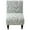 Green, variant on HonorHut Armless Chair Cover Jacquard Chair Slipcovers Without Arms Stretch Wing Back Chair Cover Chenille Printed Seat Cover Soft Washable Furniture Protector Grey