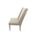 thumbnail image 2 of Contemporary Home Living Fawn Upholstery Cushion Dining Chairs - 40" - Set of 2 - Beige, 2 of 4