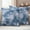 Blue White, variant on Red Ombre Outdoor Waterproof Pillow Covers, Gradient Abstract Art Vintage Decorative Square Throw Pillowcase Sofa Cushion Sham for Patio/Couch/Chair, 26"x26" 2 Pack