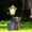 Iron Bucket, variant on koolsoo Cow Statue Decoration with Solar Lights, Stylish Landscape Lamp, Gift, Ornament, Animal Sculpture for Garden, Lawn, Yard, Patio Iron Bucket