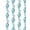 Blue, Pattern 4, variant on ODIKA 4'x6' Machine Washable Non-Slip Area Rug, Whimsical Snowman Parade with Playful Festive Motifs High Traffic Rug, Red, 629652