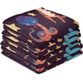 thumbnail image 7 of Chinese Zodiac Animals Stars Kitchen Dish Towels Set of 1, Funny Cartoon Washable Tea Towels Dishcloths Lint-Free 18x28 Inch Fast Drying for Kitchen Restaurant Bar Clean, 7 of 7