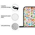 thumbnail image 4 of Honeii Animals Pattern Oven Mitts and Pot Holders, Silicone Oven Gloves,500 F Heat Resistant Oven Mitts Sets, 4PCS, 4 of 6