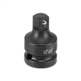 thumbnail image 2 of Grey Pneumatic 1/2" Female x 3/8" Male Adapter with Friction Ball, 2 of 2