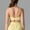 Yellow, variant on DuoJiaJ High Performance Yoga Bra For Sensational Back Design Ideal For Sports Running And Fitness Exercises Bras for Women Black