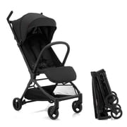 Gromast Travel Stroller for Airplane, Ultra Compact & Lightweight – Only 9.9 lbs, Portable Infant Toddler Baby Stroller, w/ UPF 50+ Canopy - Black