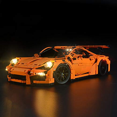 BRIKSMAX Technic Porsche 911 GT3 RS Led Lighting Kit- Compatible with Lego 42056 Building Blocks Model- Not Include The Lego Set Walmart.com