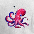 thumbnail image 3 of CafePress - Squid Love Women's Long Sleeve T Shirt - Women's Long Sleeve Graphic Casual T-Shirt, 3 of 4