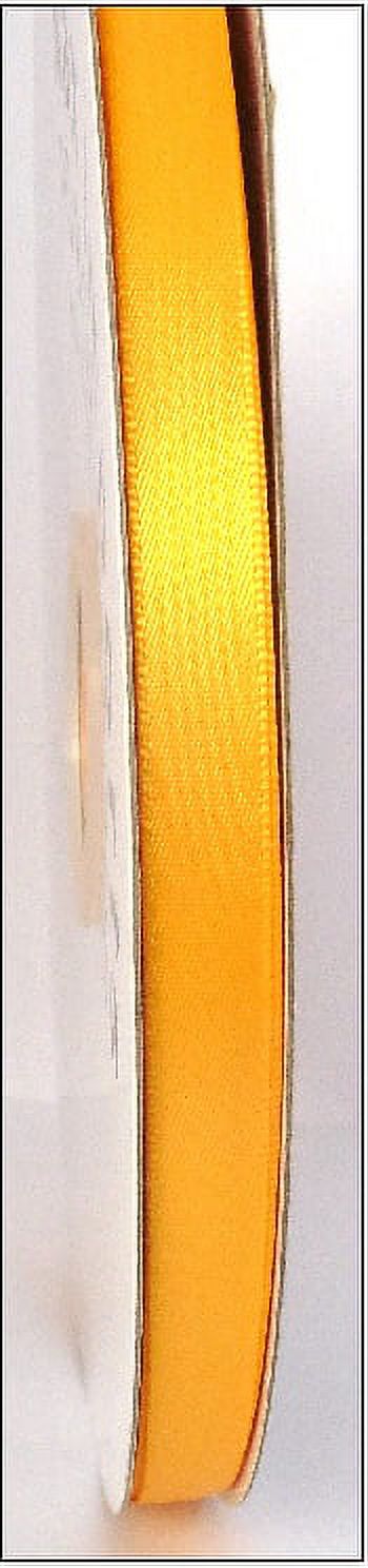 Maxport Corporation 3/8"Satin Yellow Gold Ribbon, 100 Yd.