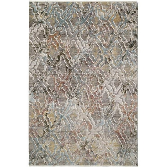 Mayberry Rug WD4091 8X10 7 ft. 10 in. x 9 ft. 10 in. Windsor Valencia Area Rug, Multi Color