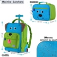 thumbnail image 2 of Mochila con ruedas + Lonchera SQbags Twise Kinder Puppy, 2 of 5