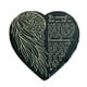 thumbnail image 1 of Inteprter Duelo Piedra conmemorativa Memoria en forma de corazón Piedras decorativas Recordatorio Pérdida de simpatía Regalos para pasillo Jardín y Patio Balancearse Tamaño 15x15cm, 1 of 6