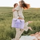 thumbnail image 1 of Bolsa de viaje grande para mujer - Bolsa deportiva de gimnasio 45L con bolsillo húmedo • Morado/Verde/Caqui • Bolsa de mano apta para aviones de fin de semana, 1 of 9