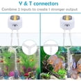 thumbnail image 4 of Aquarium Airline Tubing Connectors Plastic Inline Valve, 40-Piece, 4 of 5