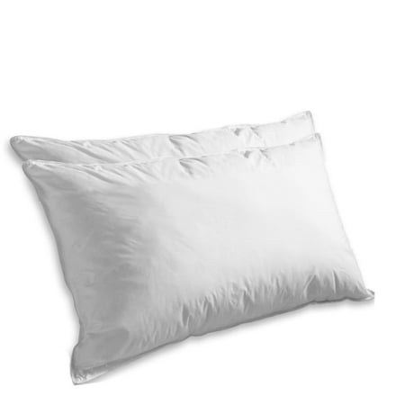 Elegant Comfort 1200 Thread Count Goose Feather Pillow Set Of 2