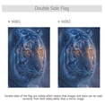 thumbnail image 4 of Birthday Party Garden Flags Outdoor Patio Decoration Flags 28x40in Blue Tiger, 4 of 6