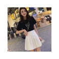 thumbnail image 3 of Ame College Style Girls Pleated Skirt Anti-glare Thin College Style Skirt Thinner Student Ladies Skirt, 3 of 8
