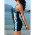 thumbnail image 5 of Charmo Bathing Suits for Women One-Piece Athletic Swimsuits Racerback Boyleg Sports Swimwear, 5 of 10