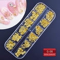 thumbnail image 3 of Kit de pedrería, gemas, diamantes, cristales y lentejuelas para decoración de uñas, 3 of 9