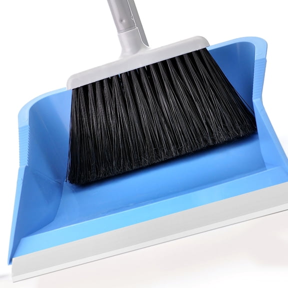 SOPOTUTU 4-Pack Grey Replacement Rubber Strips for Dustpan Edge Repair, Sturdy and Dustpan Parts