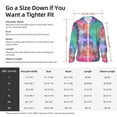 thumbnail image 5 of Kdxio Vintage Mandala Print Women Men Sun Protection UPF 50+ Jackets Zip Up Long Sleeve Hoodie Hiking Lightweight with Pockets, 5 of 7