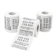 thumbnail image 1 of 6 Rolls Toilet Paper: Novelty Bathroom Tissue Pattern Toilet Tissues Decorative Hand Towel Napkins For Office Home Travel, 1 of 3