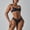 black, variant on Women's Lace Trim Bra and Panty Set, Underwire, Adjustable Straps, 2-Piece