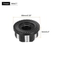 thumbnail image 2 of Uxcell Hexagonal Nuts Aluminum M4 RC Wheel Hex Nuts for 1/10 RC Model Car Upgraded Parts Pack of 4(Black), 2 of 6