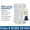 Mcb Rccb Rcd Type A/Ac Rcbo Dpnl Residual Current Circuit Breaker Ac