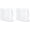 Door Sensor 2 Pack, variant on Contact Sensor 4 Pack, Door and Window Monitor, Home Automation,Works with Home Assistant,SmartThings,Aeotec,Homey,Hubitat or Echo Devices with Build-in  Hub,hub Required