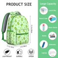 thumbnail image 3 of Nature Inspired Student Backpack with Mushroom and Flower Pattern Waterproof Scratch-Resistant Composite Oxford Cloth, Comfortable Adjustable Straps, Perfect for Student and Forest Lovers, 3 of 6
