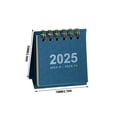 thumbnail image 2 of 2025 Mini Desk Calendar - Compact Table Decoration with Clear Dates for Home & Office Organization, 2 of 6