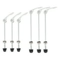 thumbnail image 3 of HORIALENCE Aluminum Alloy Quick Release Skewer Set 3Pairs Silver Cylindrical For Mountain Bikes 11.8x2.7in, 3 of 8