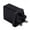 Black, variant on UK 3-USB Wall Charger 5V/3.1A Input 100 - 240V Smart Protection White Portable