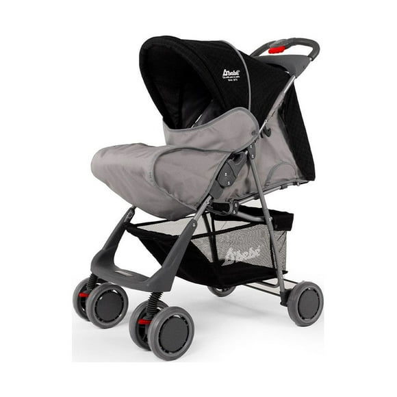 Carriola para Bebé D'Bebe Plegable Con Charola,6 a 24 meses o15kg Negro