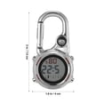 thumbnail image 3 of 1pc Multi-purpose Carabiner Watch Hanging Hook Watch for Outdoor Climbing, 3 of 6