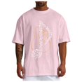 thumbnail image 1 of Xdzjlr T-Shirt Homme Usage Quotidien Col Rond Imprimé Instrument de Musique Chemise d'Été Ample Homme,m, 1 of 5