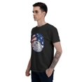 thumbnail image 5 of Independence-Day Men's T-Shirt Cotton 100% Summer Tops Fashion Casual Eagle Short Sleeves for Men Women Round Collar Top Tees, 5 of 6