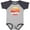 Baseball Heather and Navy, variant on Inktastic Aloha Hawaii Vacation Retro Vintage Boys or Girls Baby Bodysuit