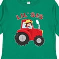 thumbnail image 4 of Inktastic Farmer Tractor Little Sis Girls Long Sleeve Toddler T-Shirt, 4 of 5